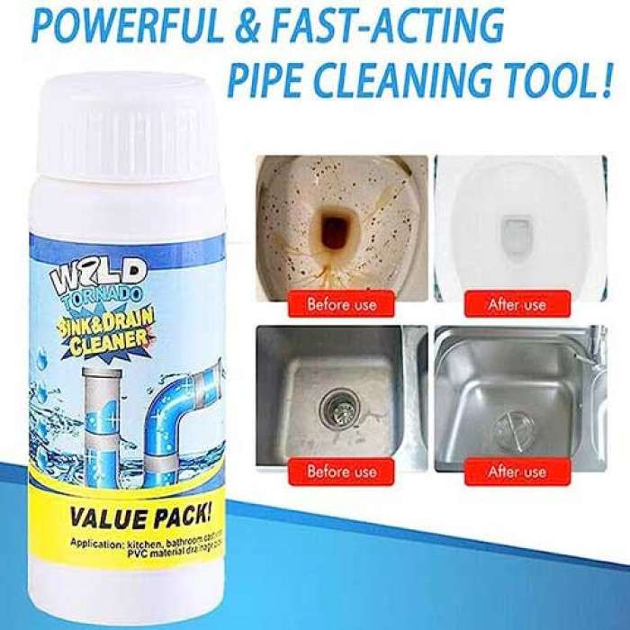 Wild Tornado Sink & Drain Cleaner ( 100 gm )